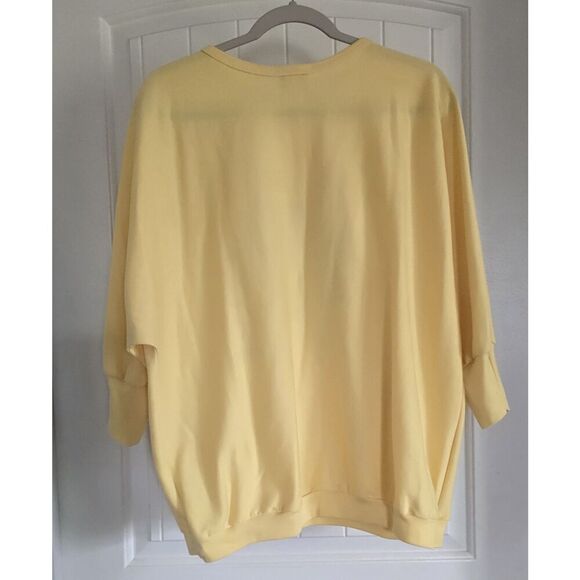 Vintage Lida Soeurs Top One Size Southwest Embellished Graphic Wearable Art - Picture 4 of 13